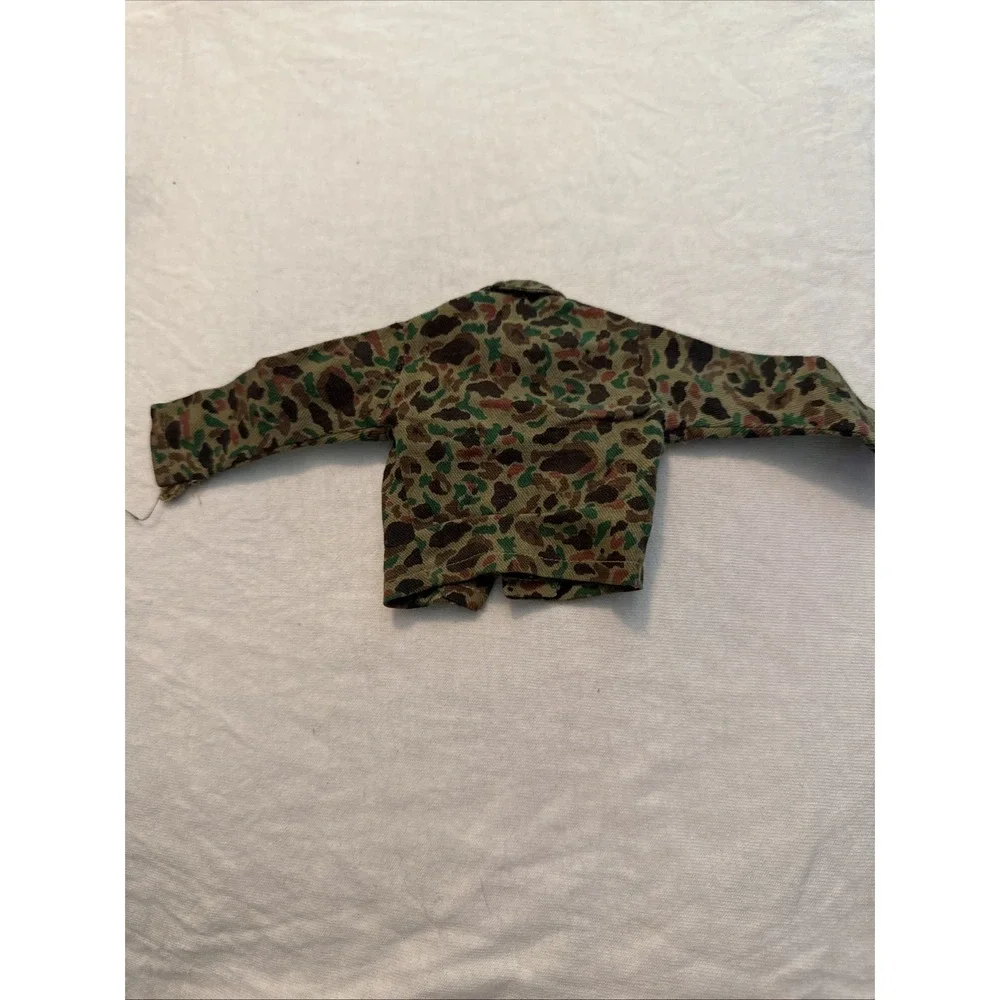 Vintage 1960's GI Joe Action Soldier Camouflage Uniform  Shirt Fatigues Japan
